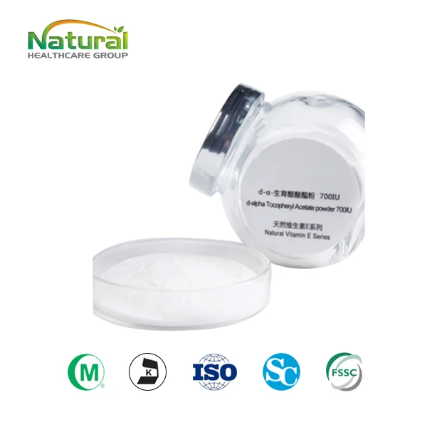 Polvo de acetato de D-alfa-tocoferilo